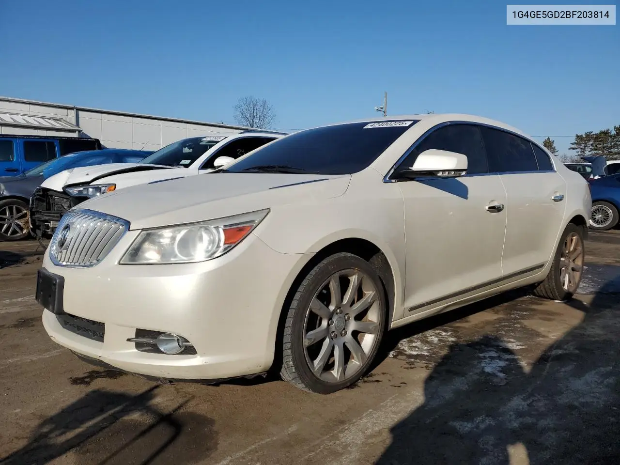 2011 Buick Lacrosse Cxs VIN: 1G4GE5GD2BF203814 Lot: 57263215