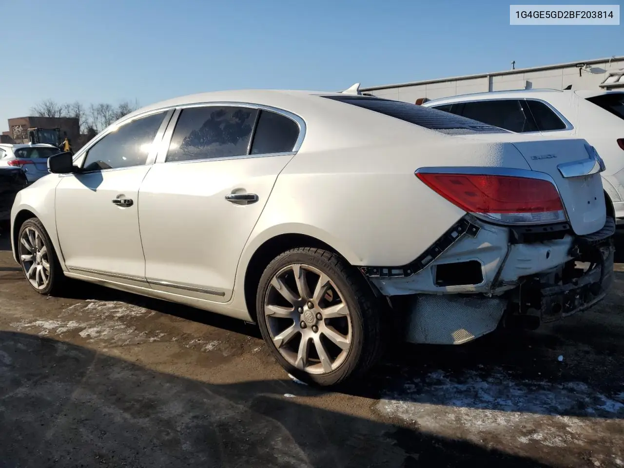 2011 Buick Lacrosse Cxs VIN: 1G4GE5GD2BF203814 Lot: 57263215
