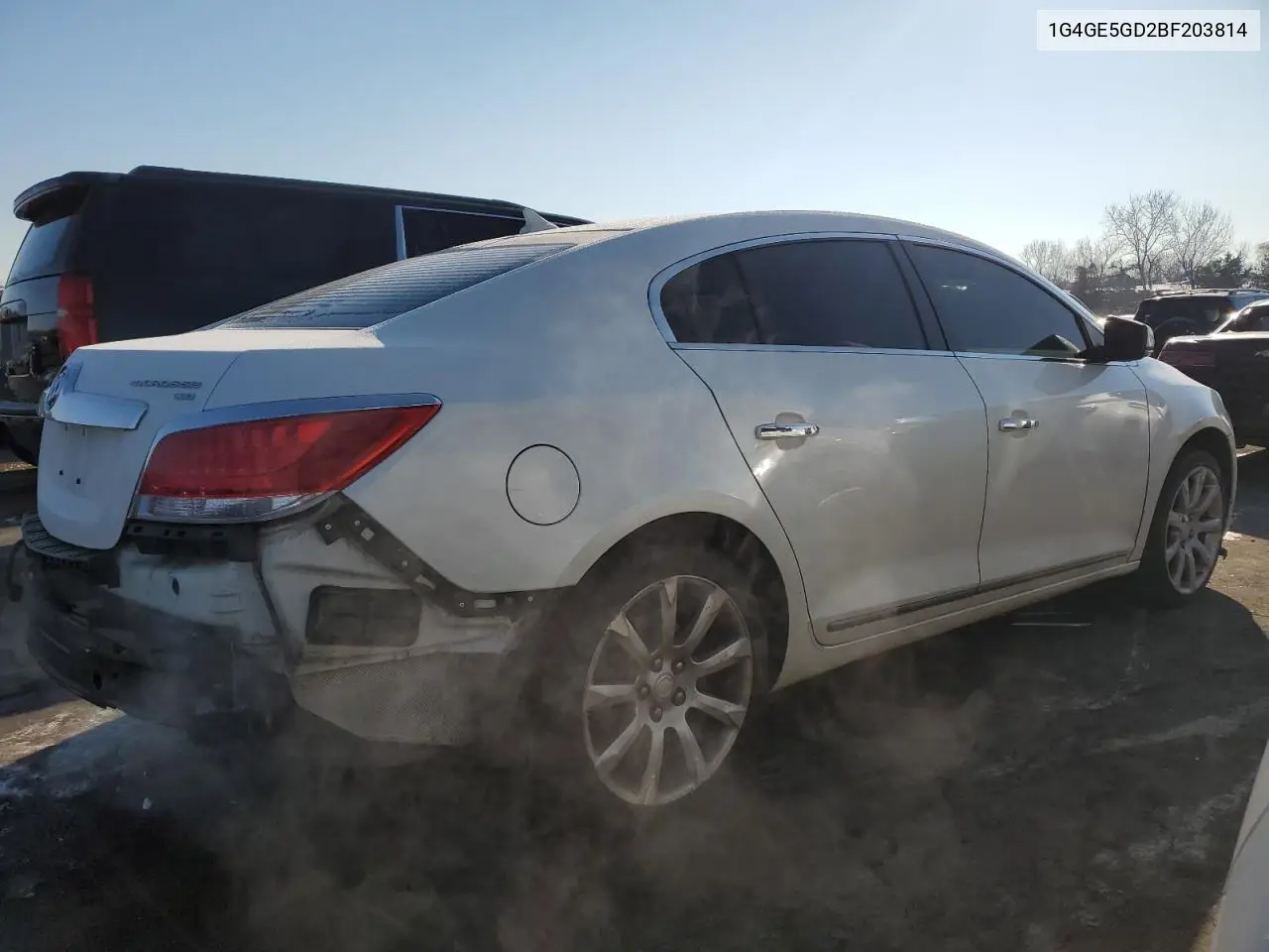 2011 Buick Lacrosse Cxs VIN: 1G4GE5GD2BF203814 Lot: 57263215