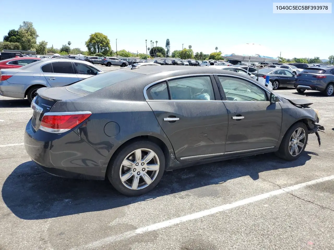 2011 Buick Lacrosse Cxl VIN: 1G4GC5EC5BF393978 Lot: 62136255