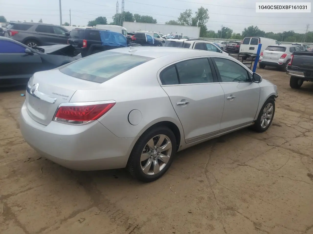2011 Buick Lacrosse Cxl VIN: 1G4GC5EDXBF161031 Lot: 62576005