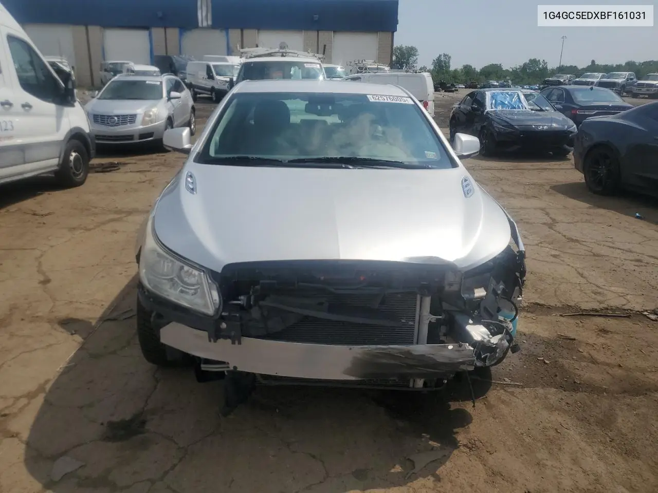 2011 Buick Lacrosse Cxl VIN: 1G4GC5EDXBF161031 Lot: 62576005