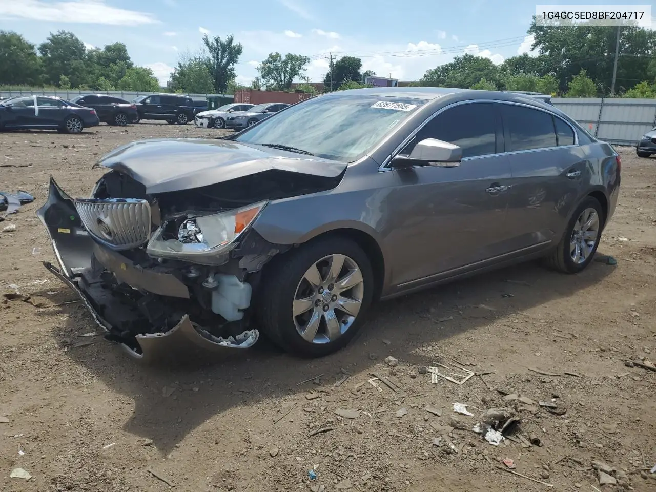 2011 Buick Lacrosse Cxl VIN: 1G4GC5ED8BF204717 Lot: 62677585