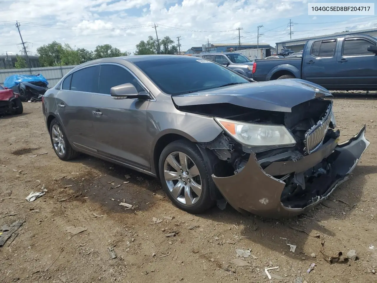 2011 Buick Lacrosse Cxl VIN: 1G4GC5ED8BF204717 Lot: 62677585