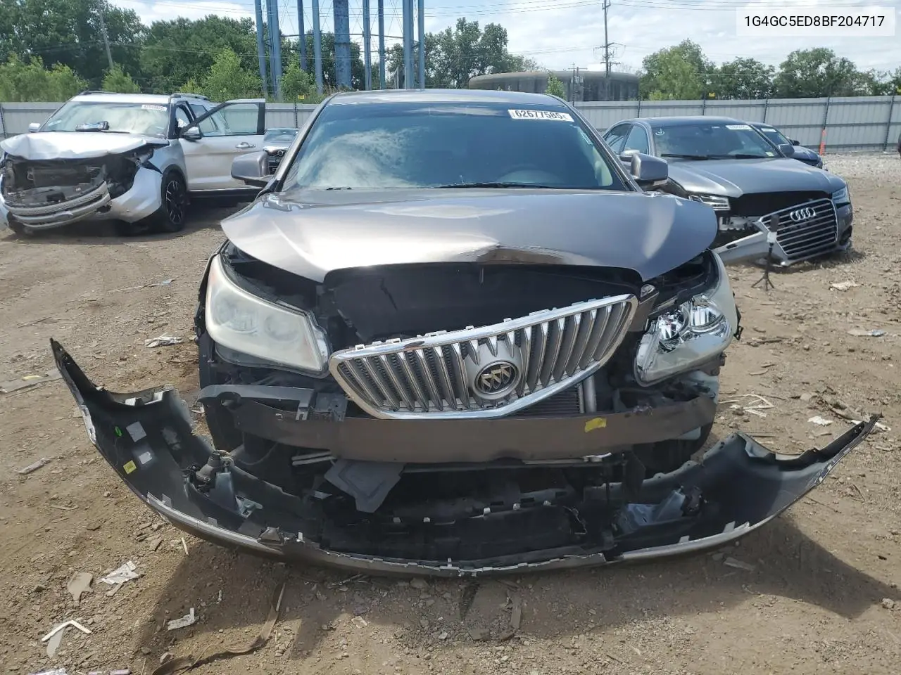 2011 Buick Lacrosse Cxl VIN: 1G4GC5ED8BF204717 Lot: 62677585