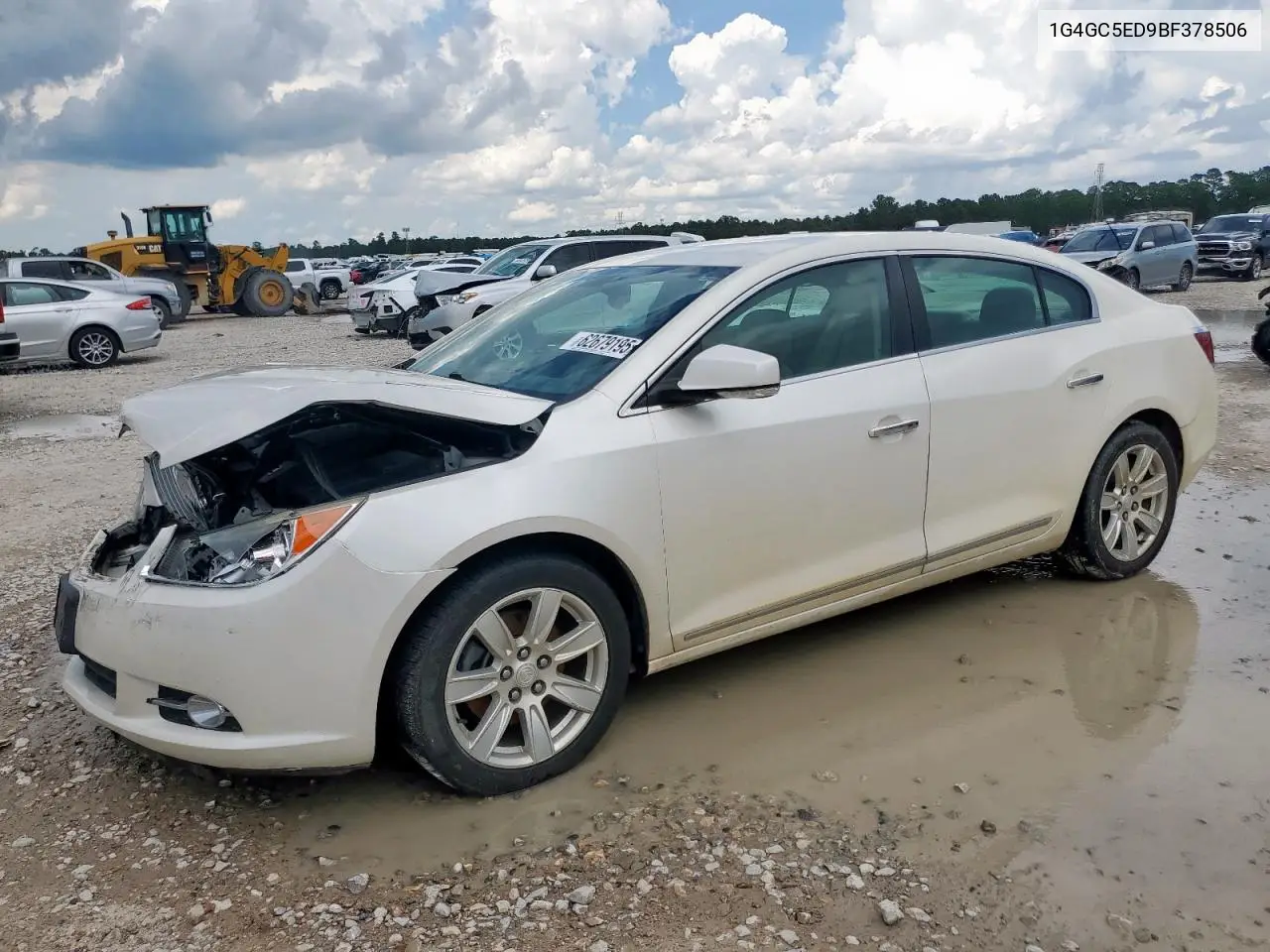 2011 Buick Lacrosse Cxl VIN: 1G4GC5ED9BF378506 Lot: 62679195