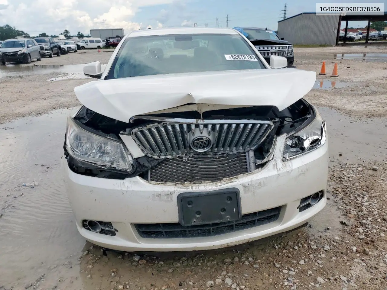 2011 Buick Lacrosse Cxl VIN: 1G4GC5ED9BF378506 Lot: 62679195