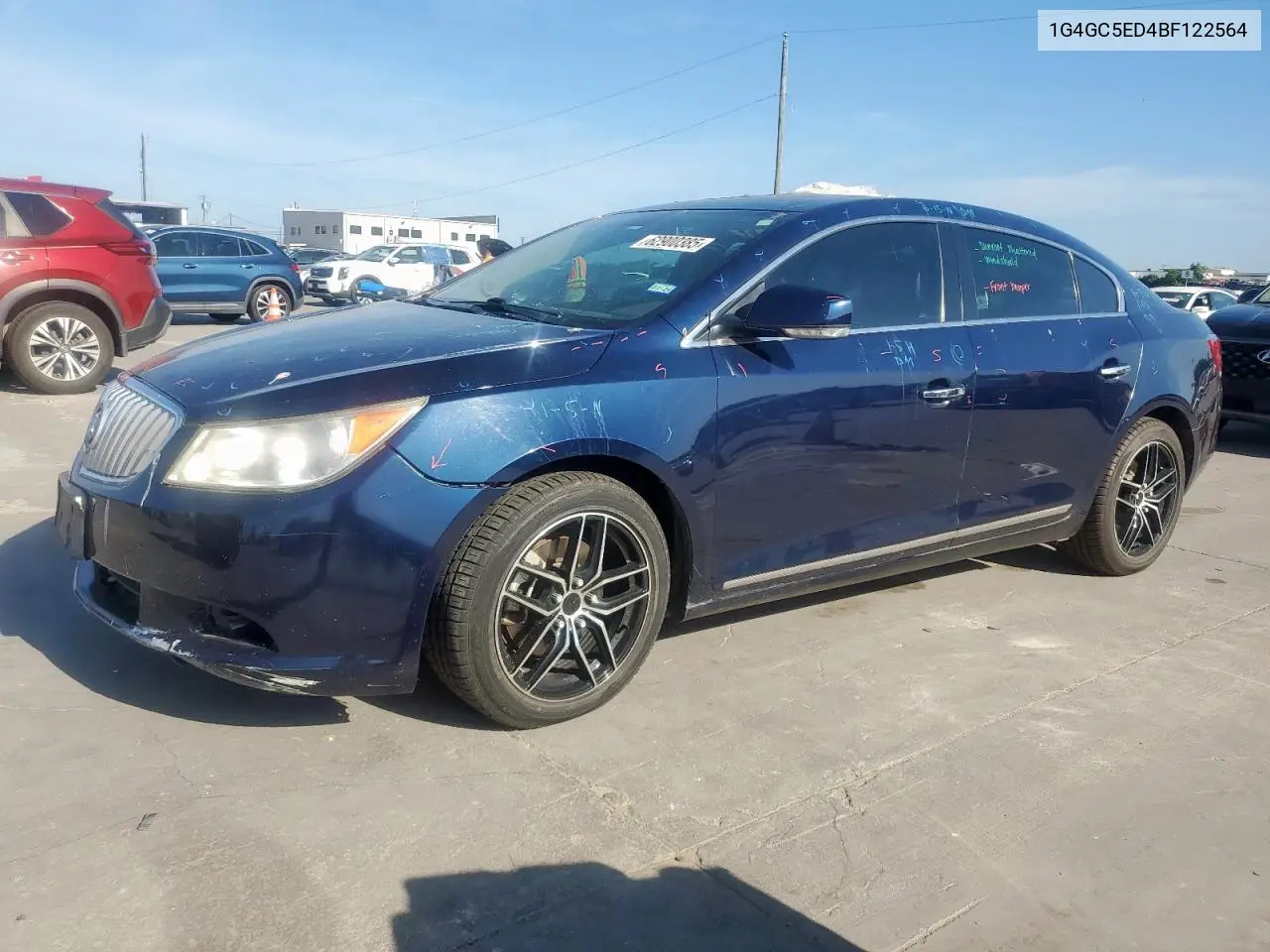 2011 Buick Lacrosse Cxl VIN: 1G4GC5ED4BF122564 Lot: 62900385