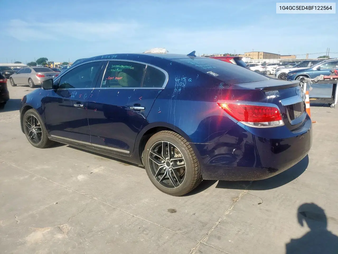 2011 Buick Lacrosse Cxl VIN: 1G4GC5ED4BF122564 Lot: 62900385