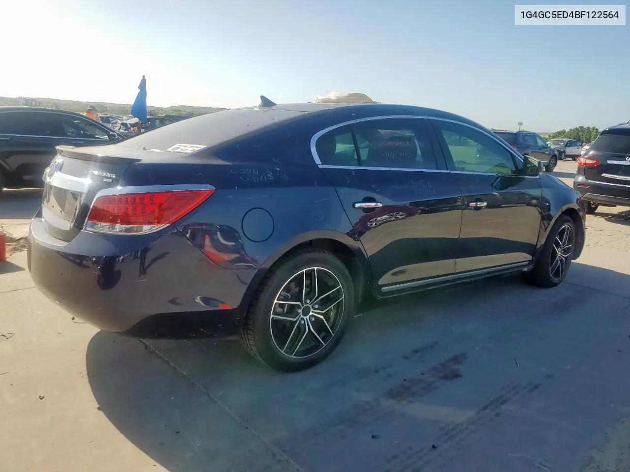2011 Buick Lacrosse Cxl VIN: 1G4GC5ED4BF122564 Lot: 62900385