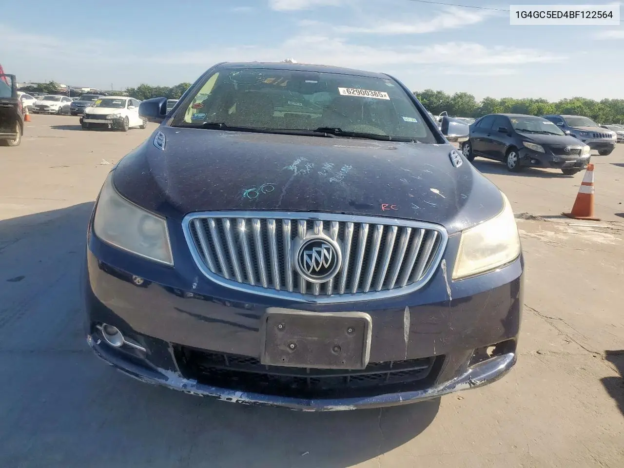 2011 Buick Lacrosse Cxl VIN: 1G4GC5ED4BF122564 Lot: 62900385