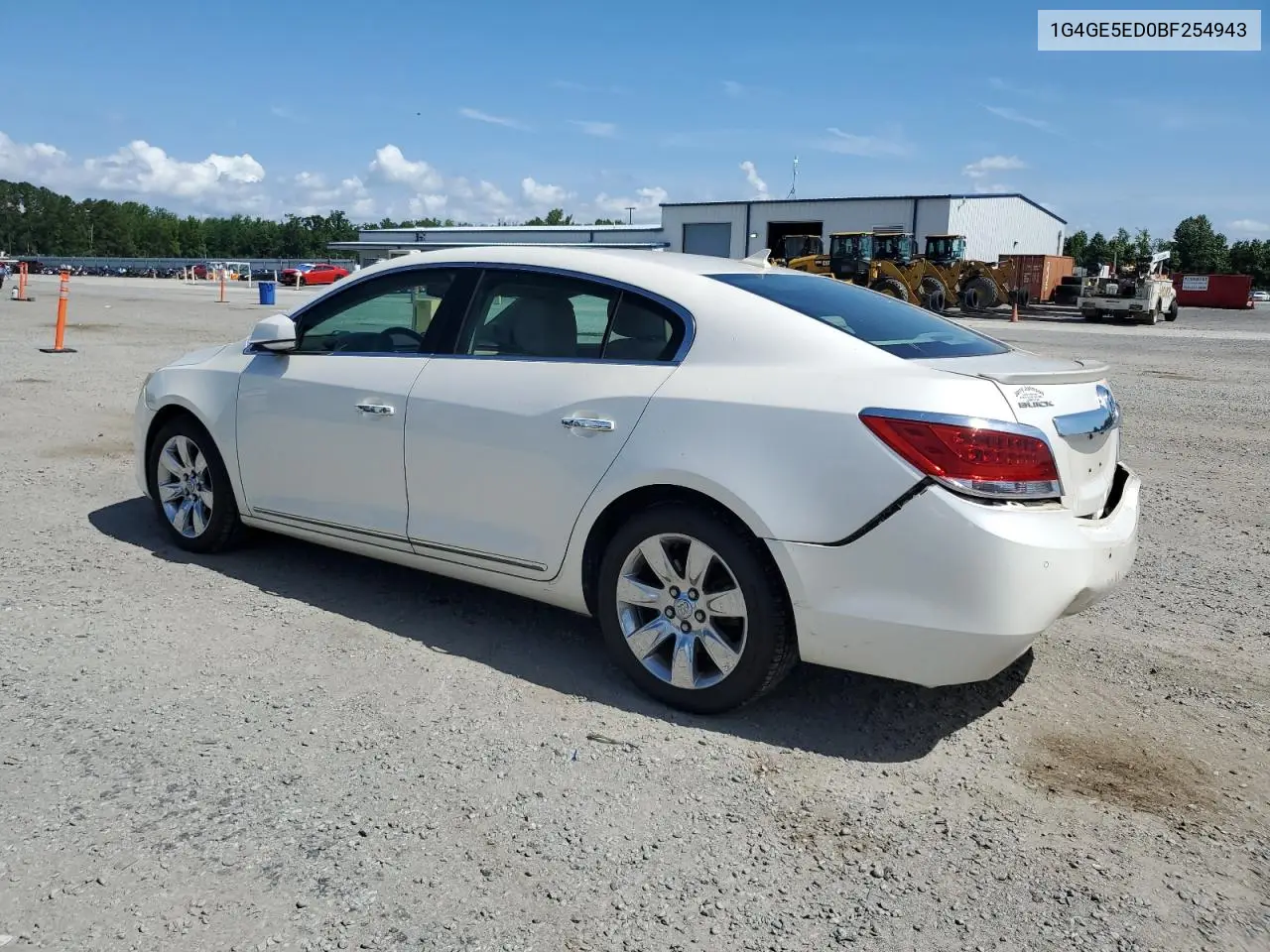 1G4GE5ED0BF254943 2011 Buick Lacrosse Cxs