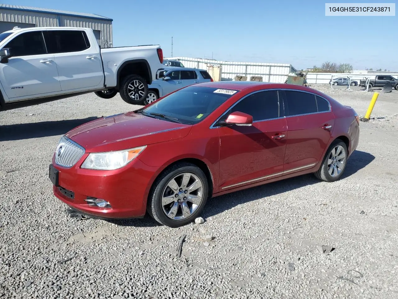 2012 Buick Lacrosse Premium VIN: 1G4GH5E31CF243871 Lot: 53179825