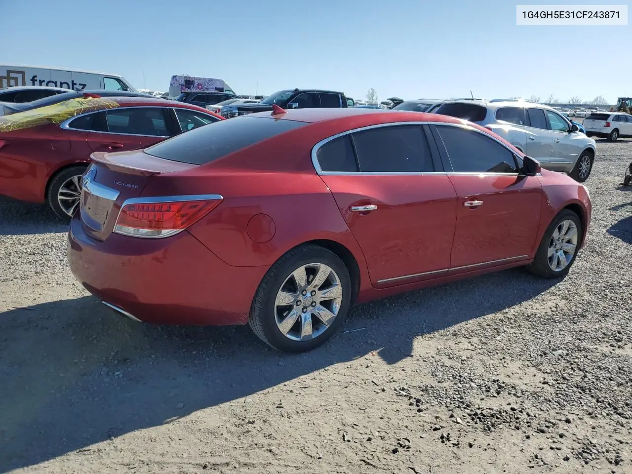 2012 Buick Lacrosse Premium VIN: 1G4GH5E31CF243871 Lot: 53179825
