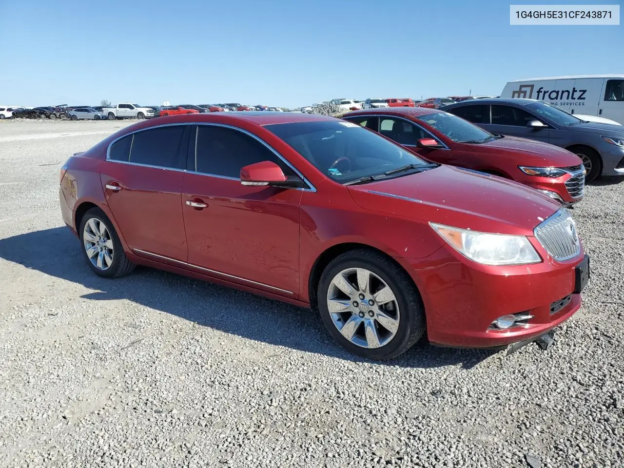 2012 Buick Lacrosse Premium VIN: 1G4GH5E31CF243871 Lot: 53179825