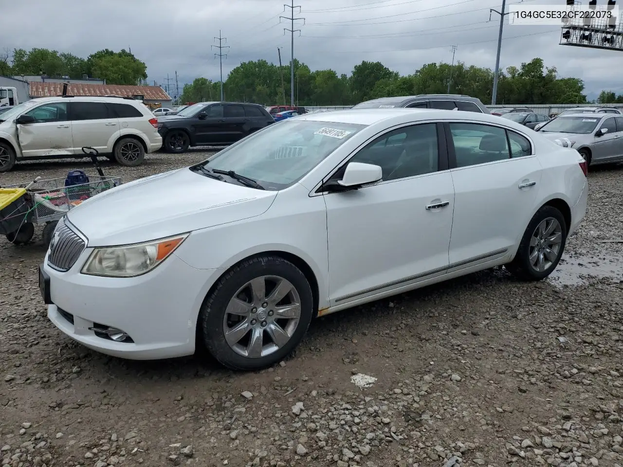 2012 Buick Lacrosse VIN: 1G4GC5E32CF222073 Lot: 56491105
