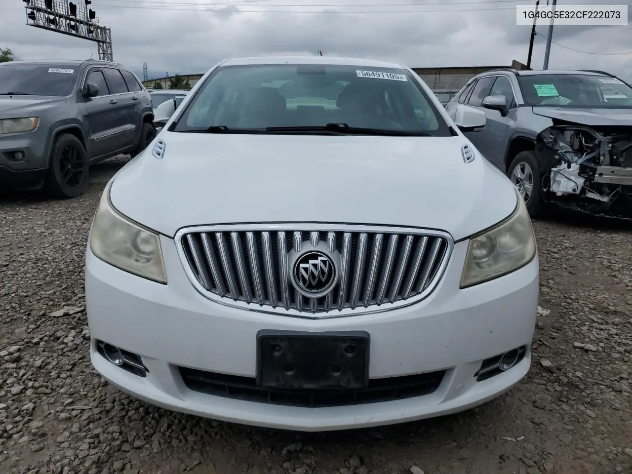 2012 Buick Lacrosse VIN: 1G4GC5E32CF222073 Lot: 56491105