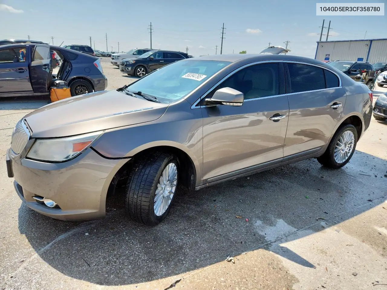 2012 Buick Lacrosse Premium VIN: 1G4GD5ER3CF358780 Lot: 58394795