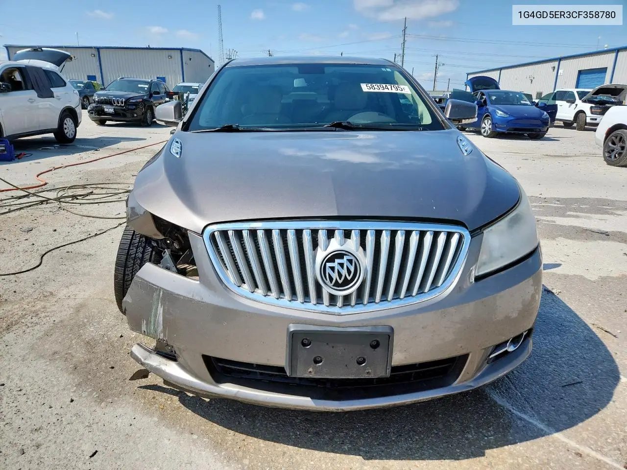 2012 Buick Lacrosse Premium VIN: 1G4GD5ER3CF358780 Lot: 58394795