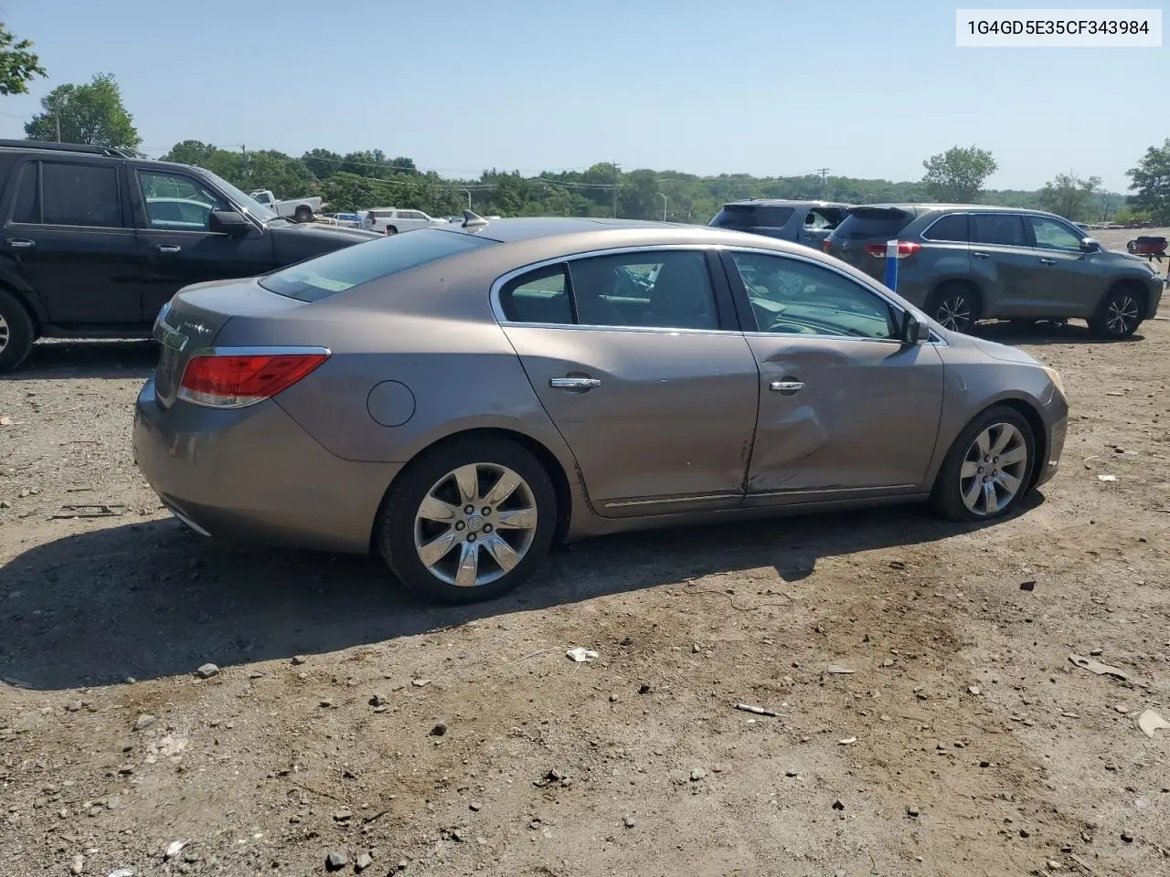 2012 Buick Lacrosse Premium VIN: 1G4GD5E35CF343984 Lot: 62103955