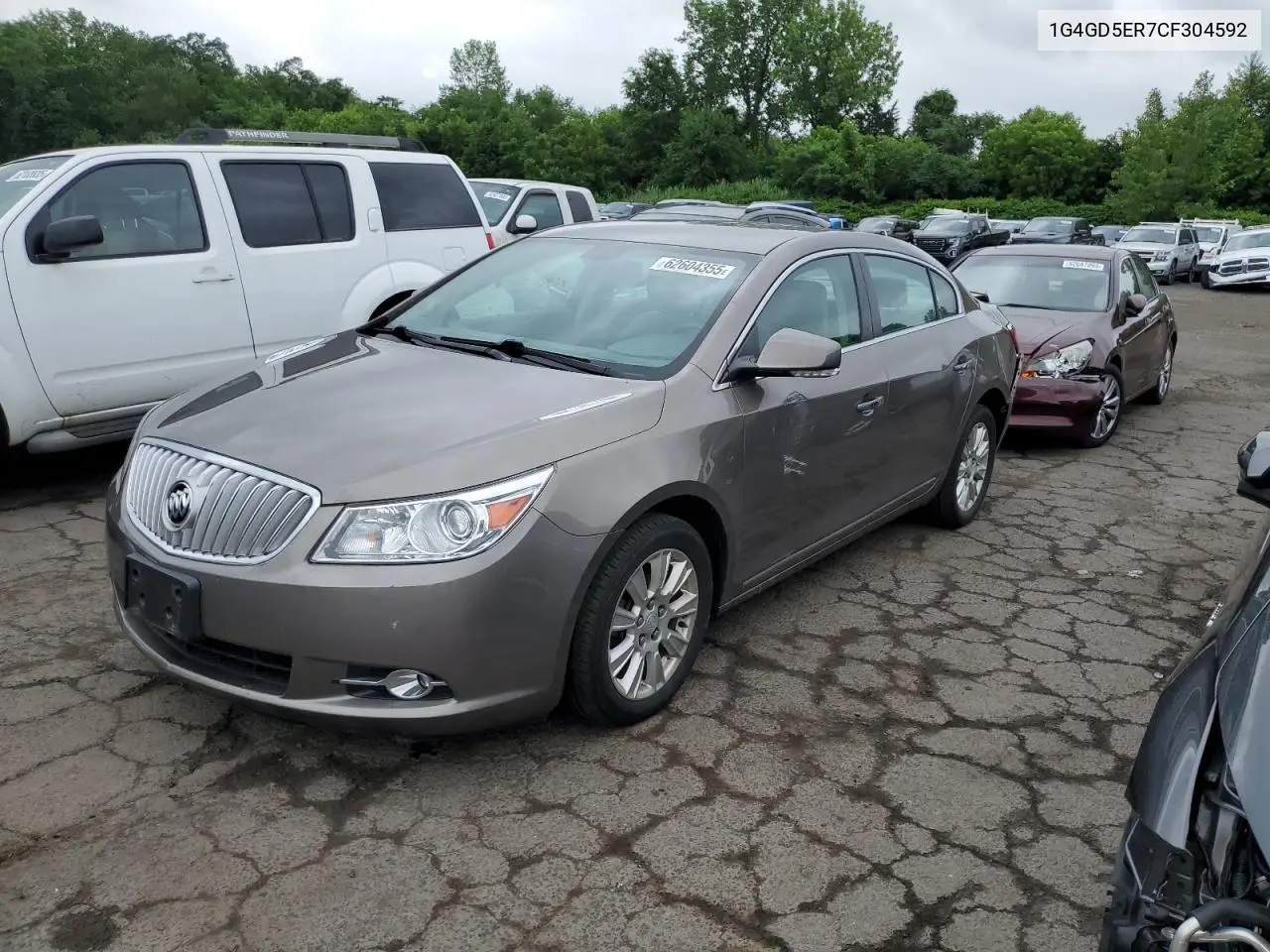 2012 Buick Lacrosse Premium VIN: 1G4GD5ER7CF304592 Lot: 62604355