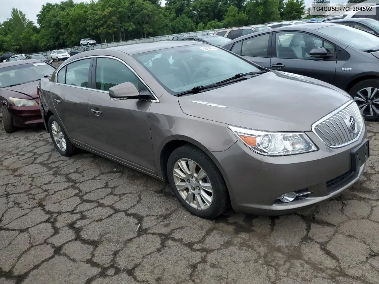 2012 Buick Lacrosse Premium VIN: 1G4GD5ER7CF304592 Lot: 62604355