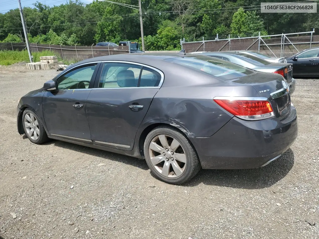 2012 Buick Lacrosse Premium VIN: 1G4GF5E38CF266828 Lot: 62690145