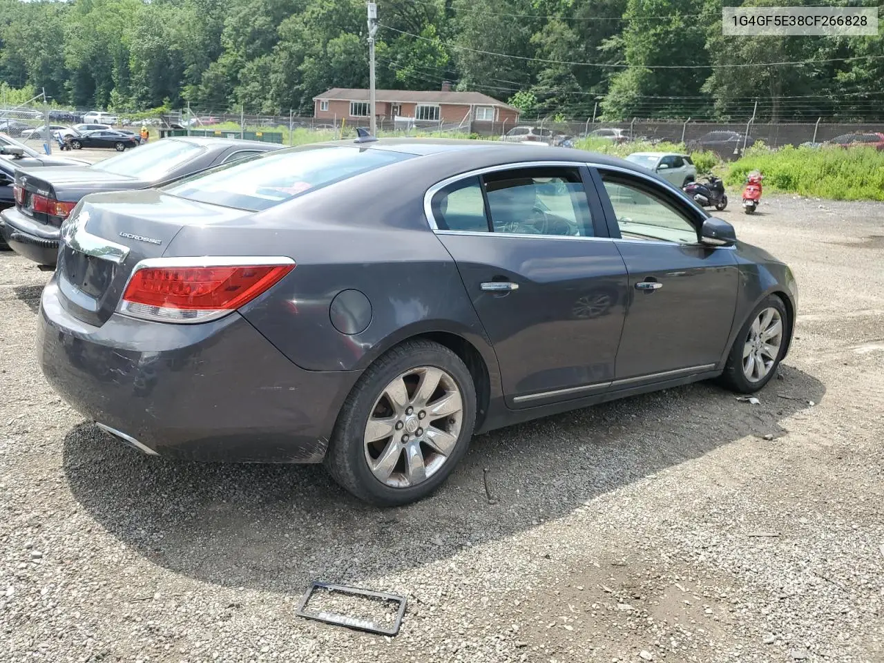 2012 Buick Lacrosse Premium VIN: 1G4GF5E38CF266828 Lot: 62690145