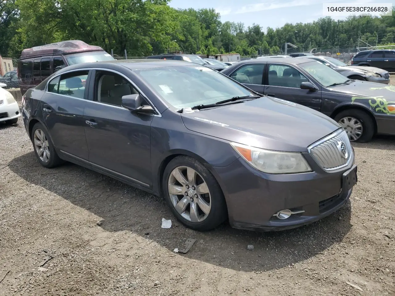 2012 Buick Lacrosse Premium VIN: 1G4GF5E38CF266828 Lot: 62690145