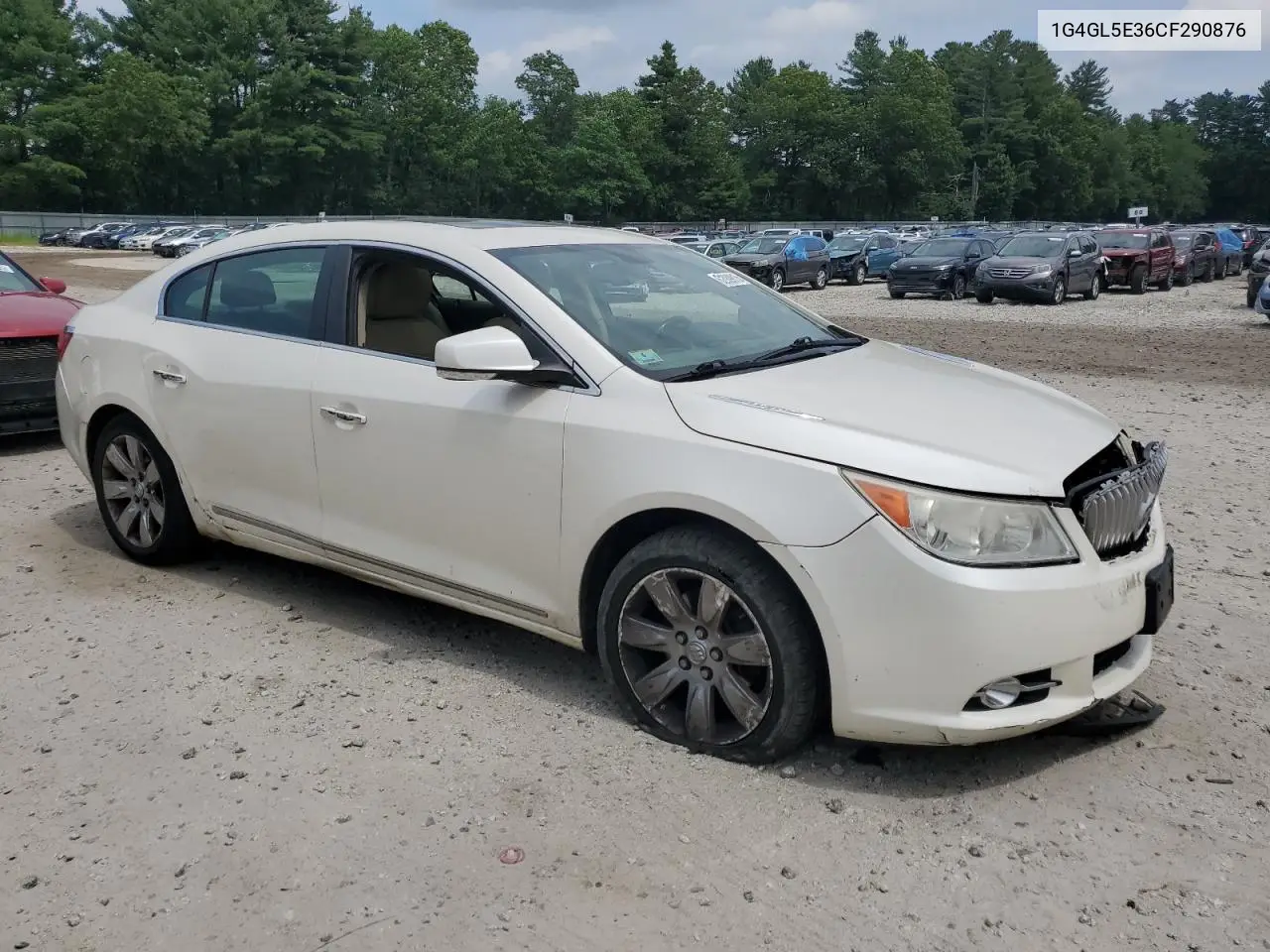 2012 Buick Lacrosse VIN: 1G4GL5E36CF290876 Lot: 62939915