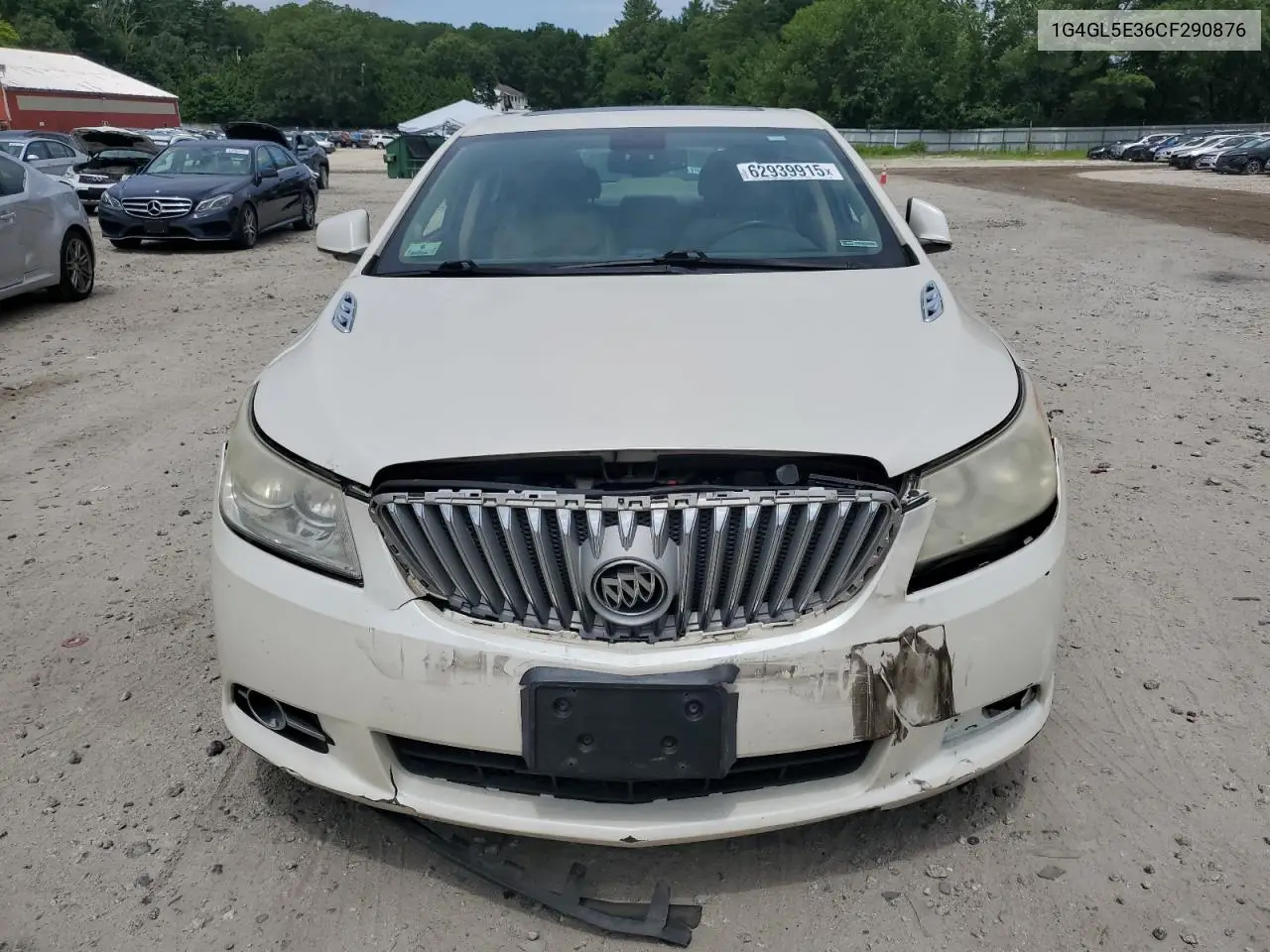 2012 Buick Lacrosse VIN: 1G4GL5E36CF290876 Lot: 62939915