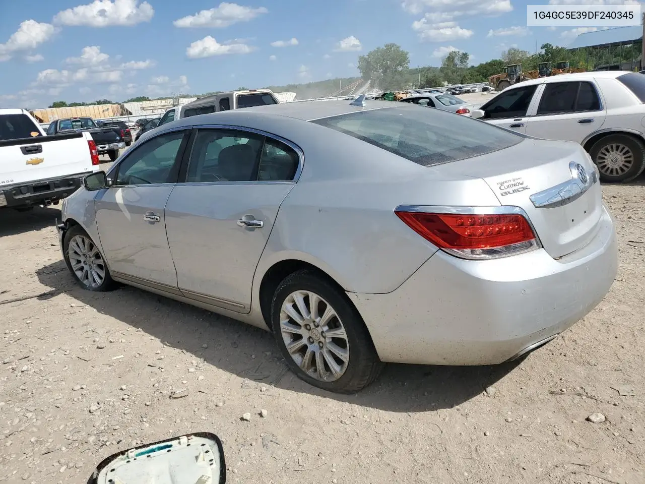 2013 Buick Lacrosse VIN: 1G4GC5E39DF240345 Lot: 56922825