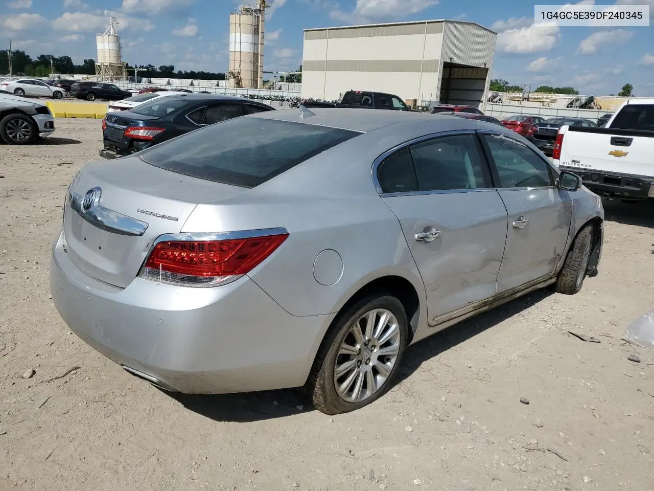 2013 Buick Lacrosse VIN: 1G4GC5E39DF240345 Lot: 56922825