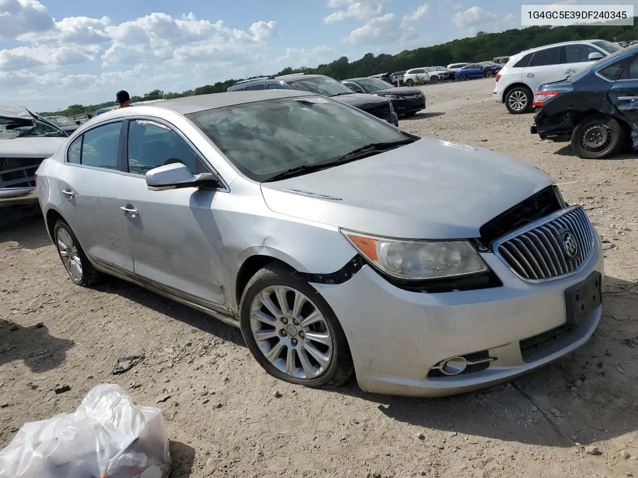 2013 Buick Lacrosse VIN: 1G4GC5E39DF240345 Lot: 56922825