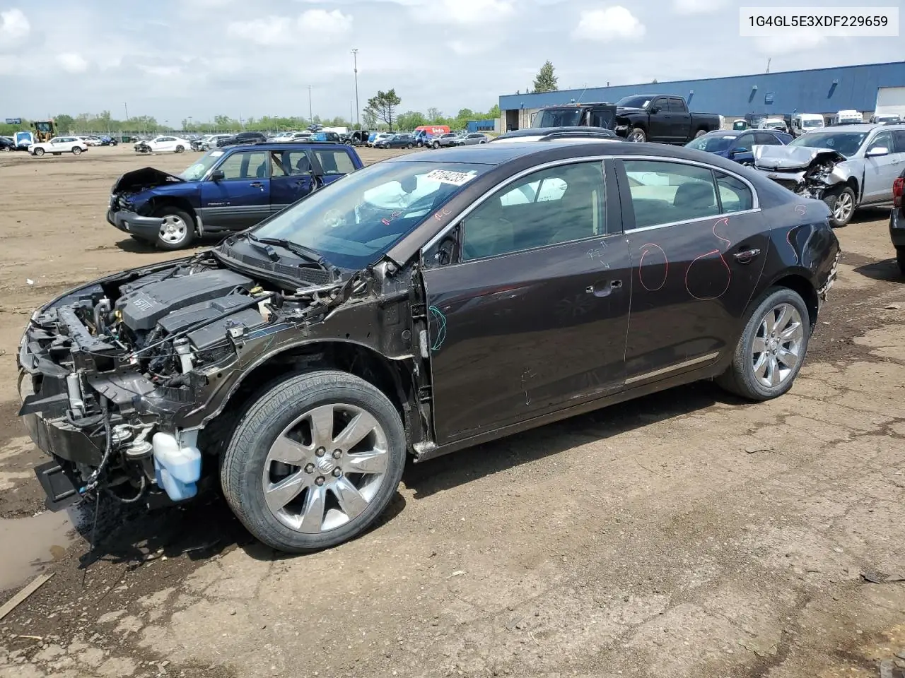 2013 Buick Lacrosse VIN: 1G4GL5E3XDF229659 Lot: 57104235