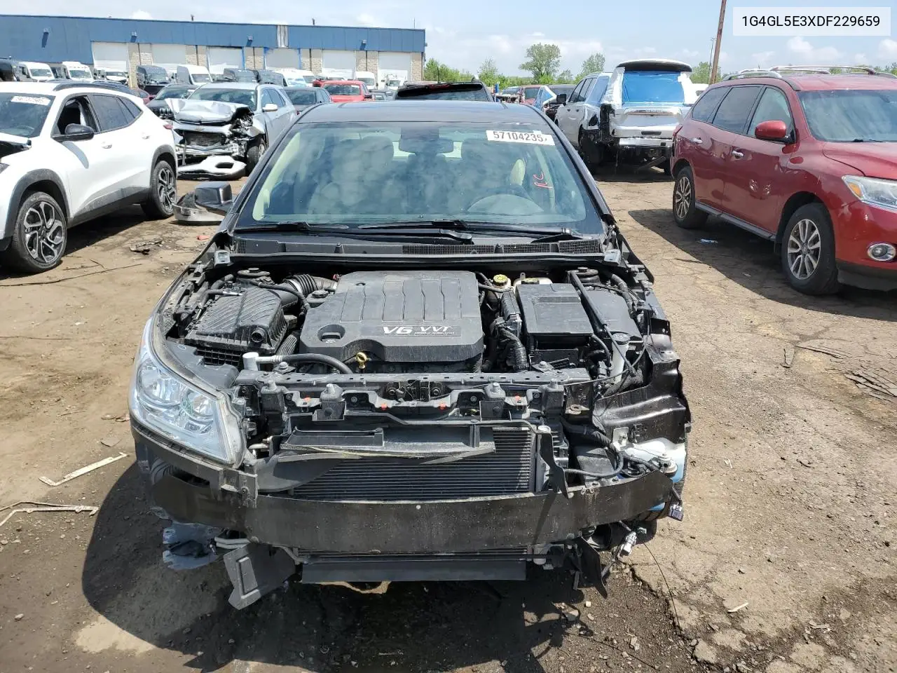 2013 Buick Lacrosse VIN: 1G4GL5E3XDF229659 Lot: 57104235