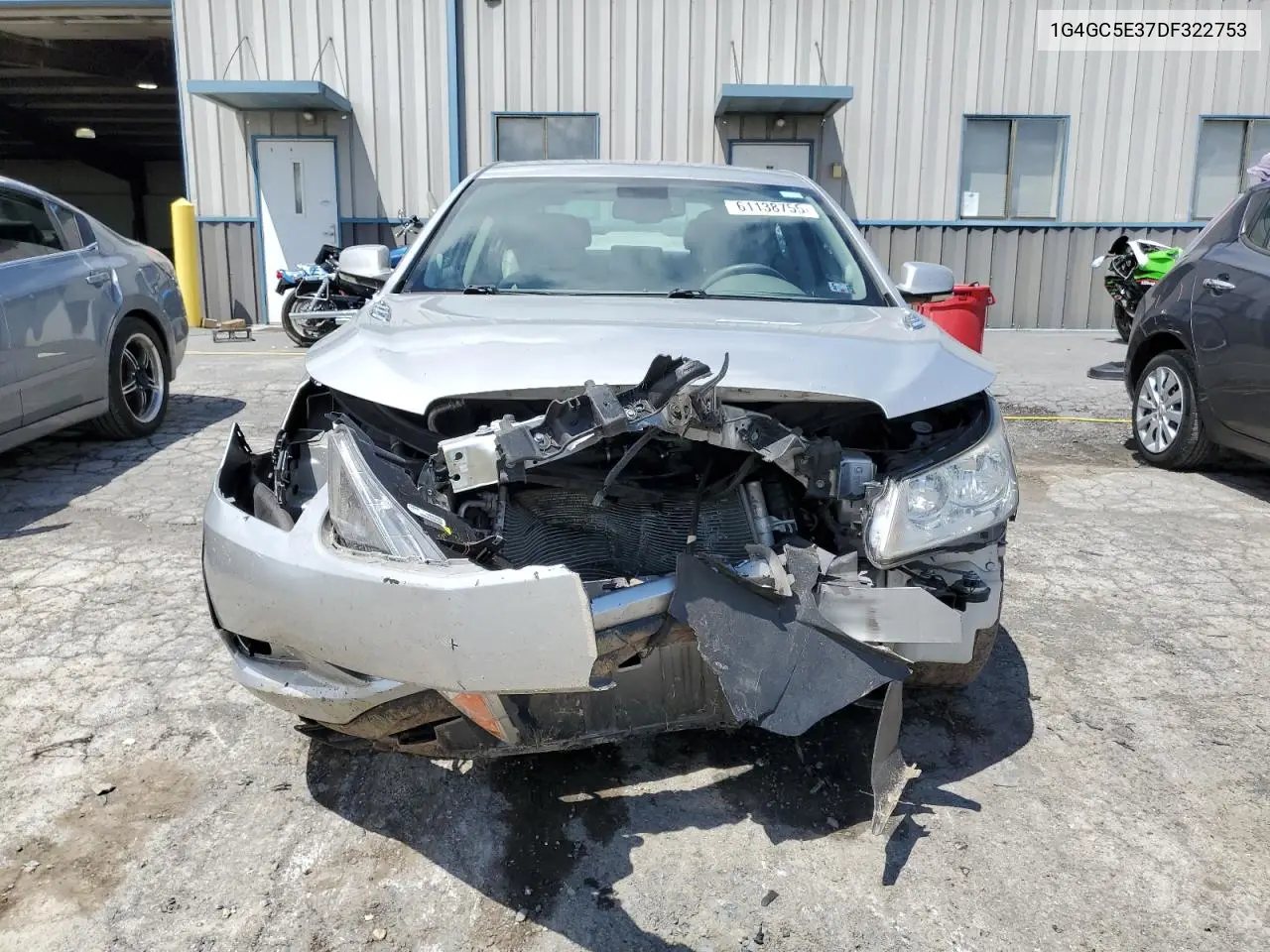 2013 Buick Lacrosse VIN: 1G4GC5E37DF322753 Lot: 61138755