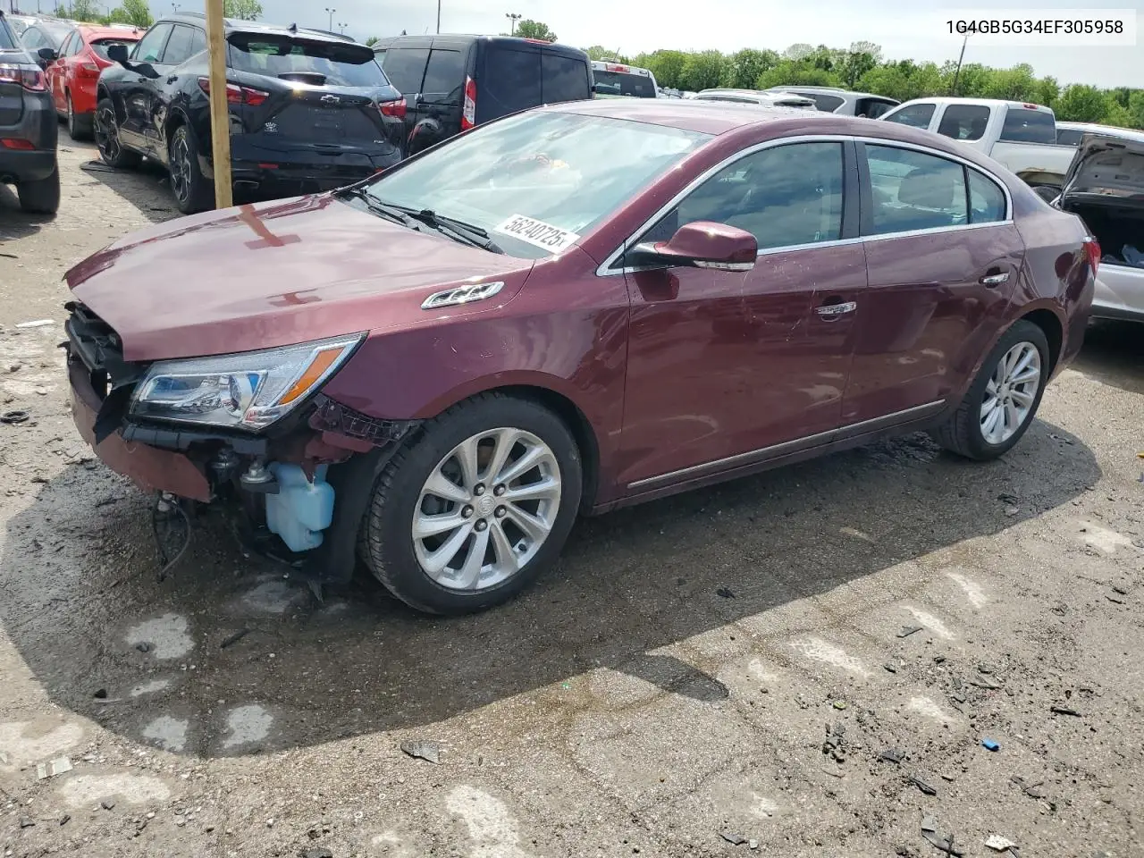 2014 Buick Lacrosse VIN: 1G4GB5G34EF305958 Lot: 56240725