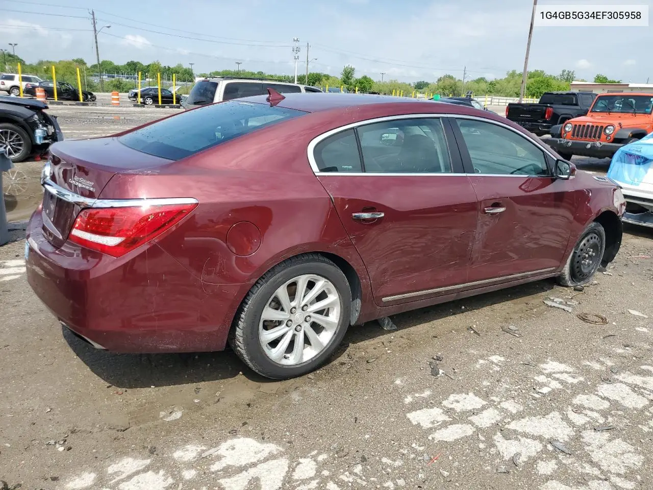 2014 Buick Lacrosse VIN: 1G4GB5G34EF305958 Lot: 56240725