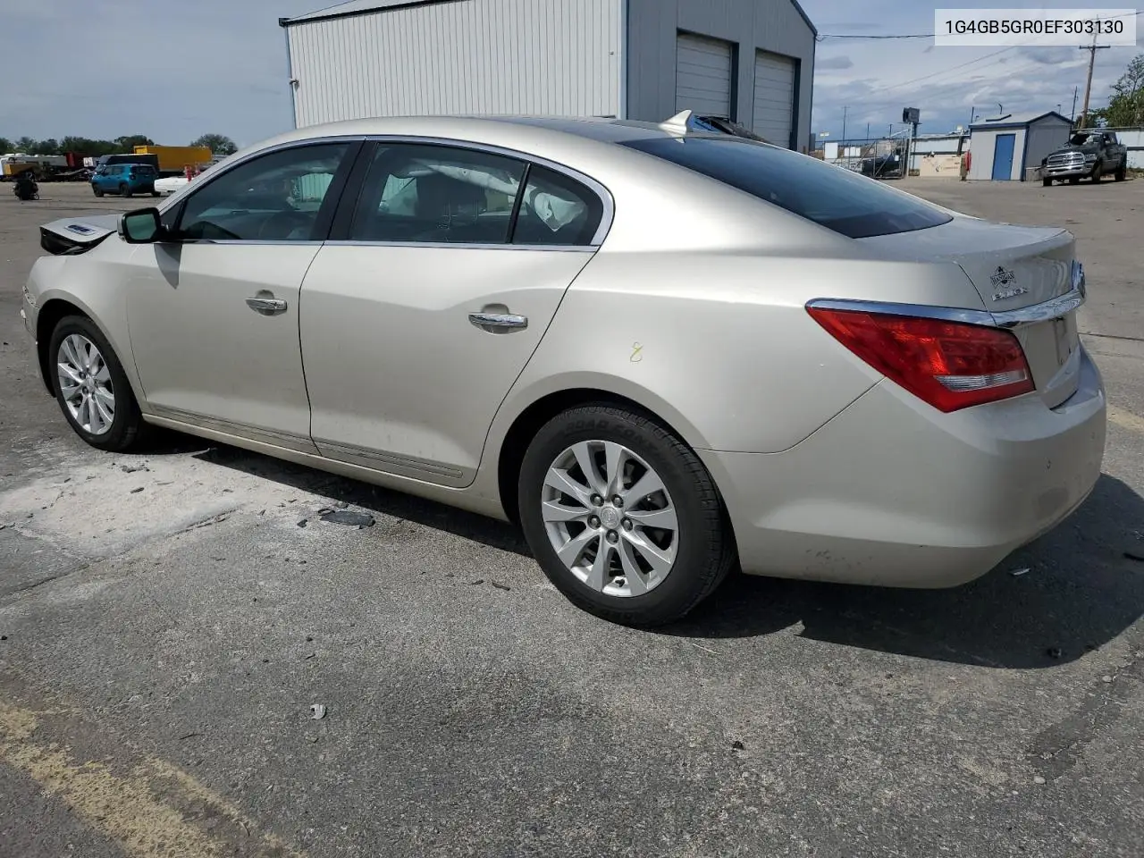 2014 Buick Lacrosse VIN: 1G4GB5GR0EF303130 Lot: 56906565