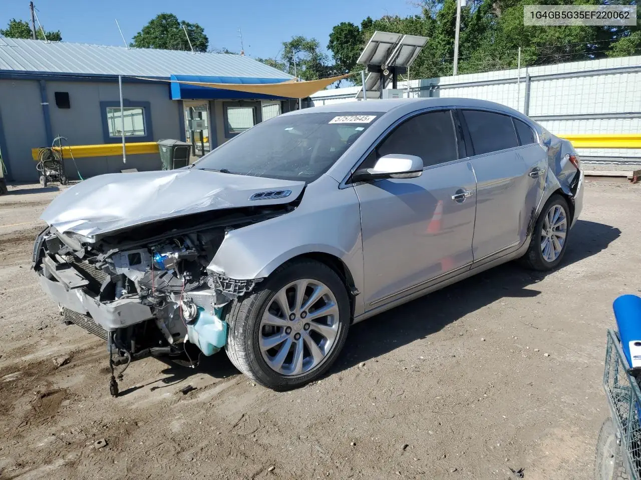 2014 Buick Lacrosse VIN: 1G4GB5G35EF220062 Lot: 57572645
