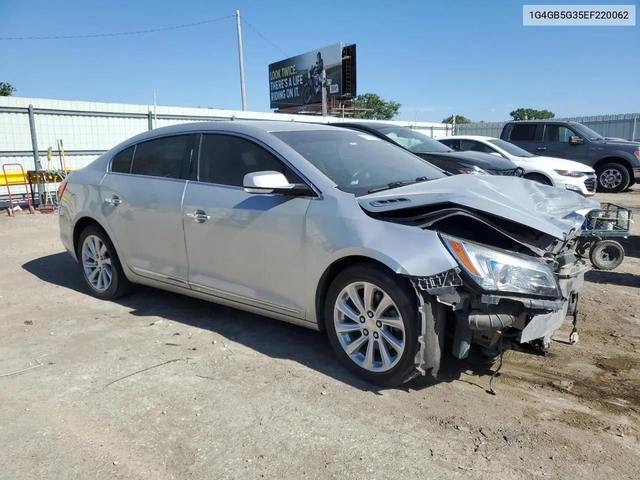 2014 Buick Lacrosse VIN: 1G4GB5G35EF220062 Lot: 57572645