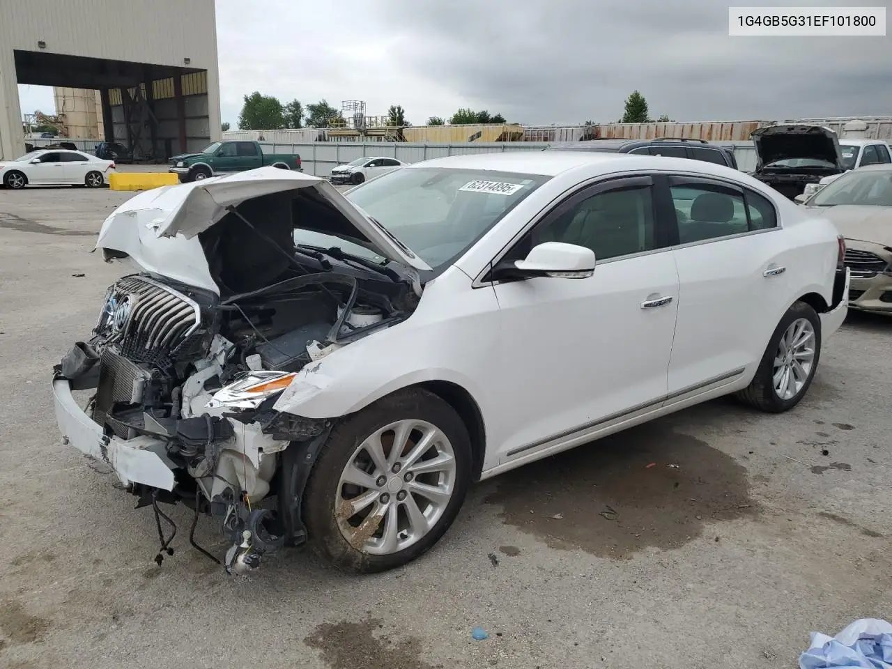 2014 Buick Lacrosse VIN: 1G4GB5G31EF101800 Lot: 62314895