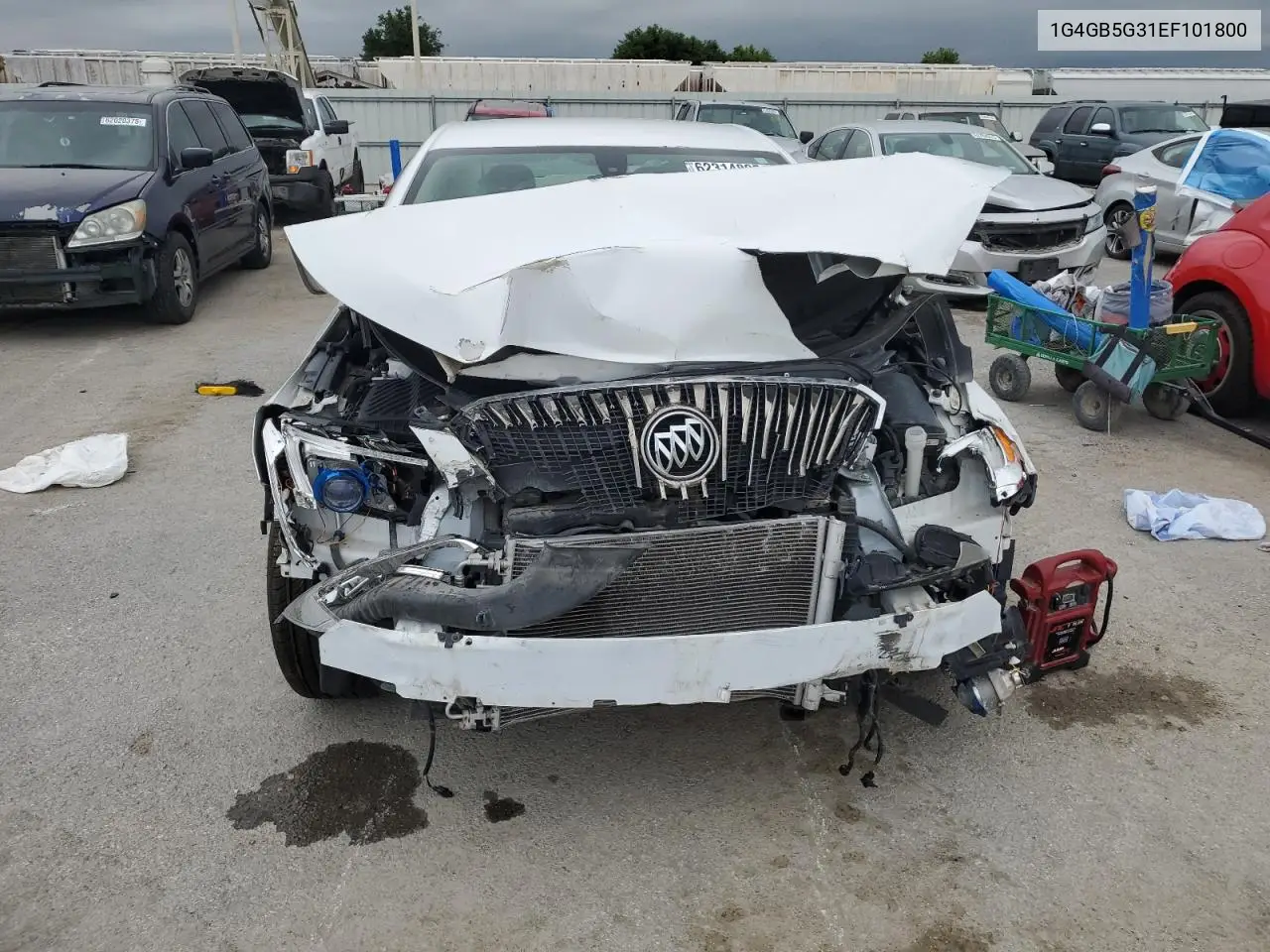 2014 Buick Lacrosse VIN: 1G4GB5G31EF101800 Lot: 62314895