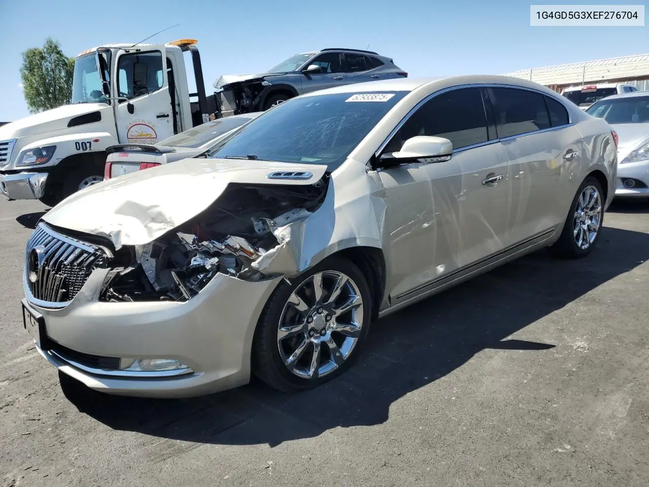 2014 Buick Lacrosse Premium VIN: 1G4GD5G3XEF276704 Lot: 62933875