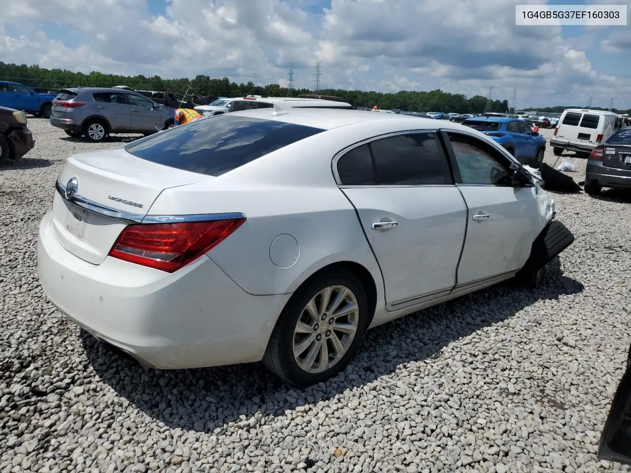 2014 Buick Lacrosse VIN: 1G4GB5G37EF160303 Lot: 62987755