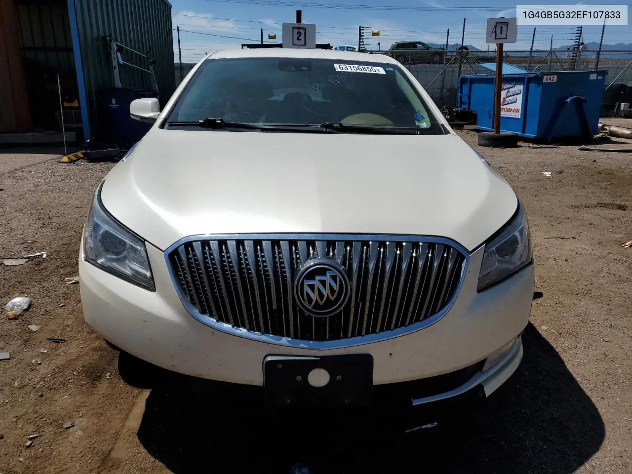 2014 Buick Lacrosse VIN: 1G4GB5G32EF107833 Lot: 63156855