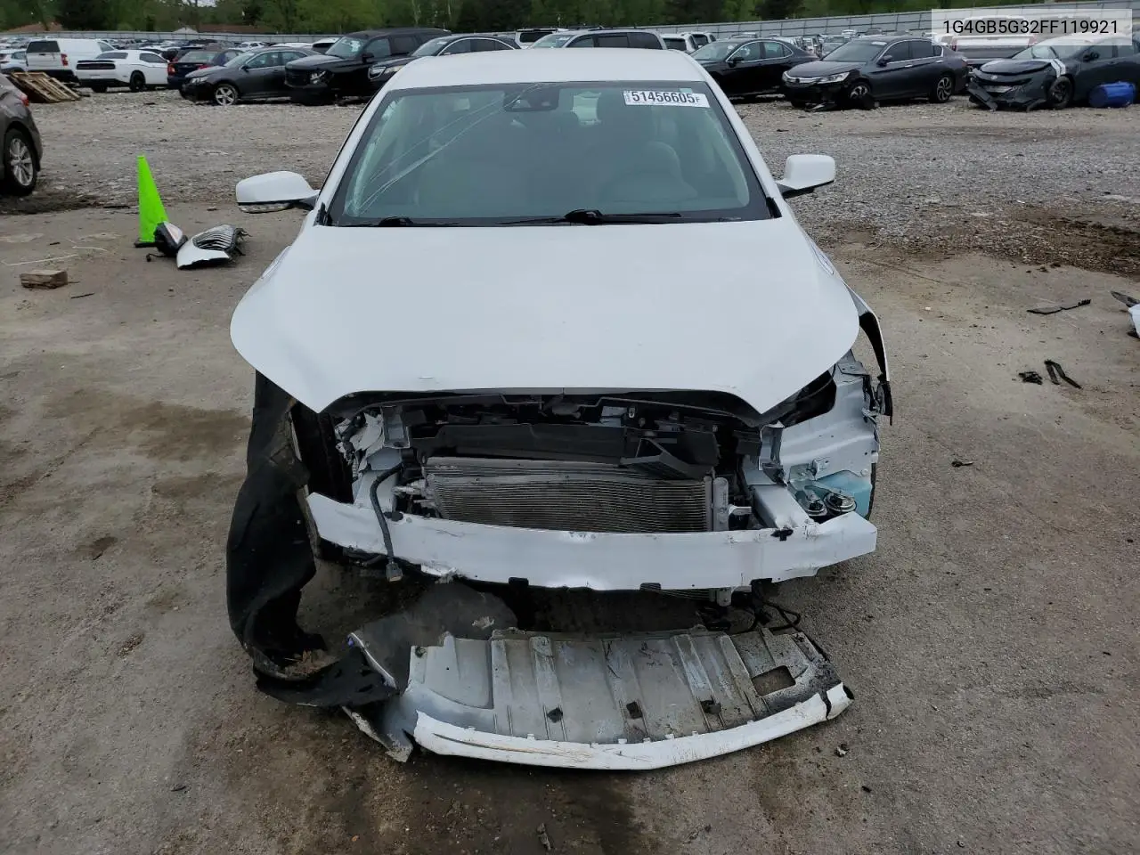 2015 Buick Lacrosse VIN: 1G4GB5G32FF119921 Lot: 51456605