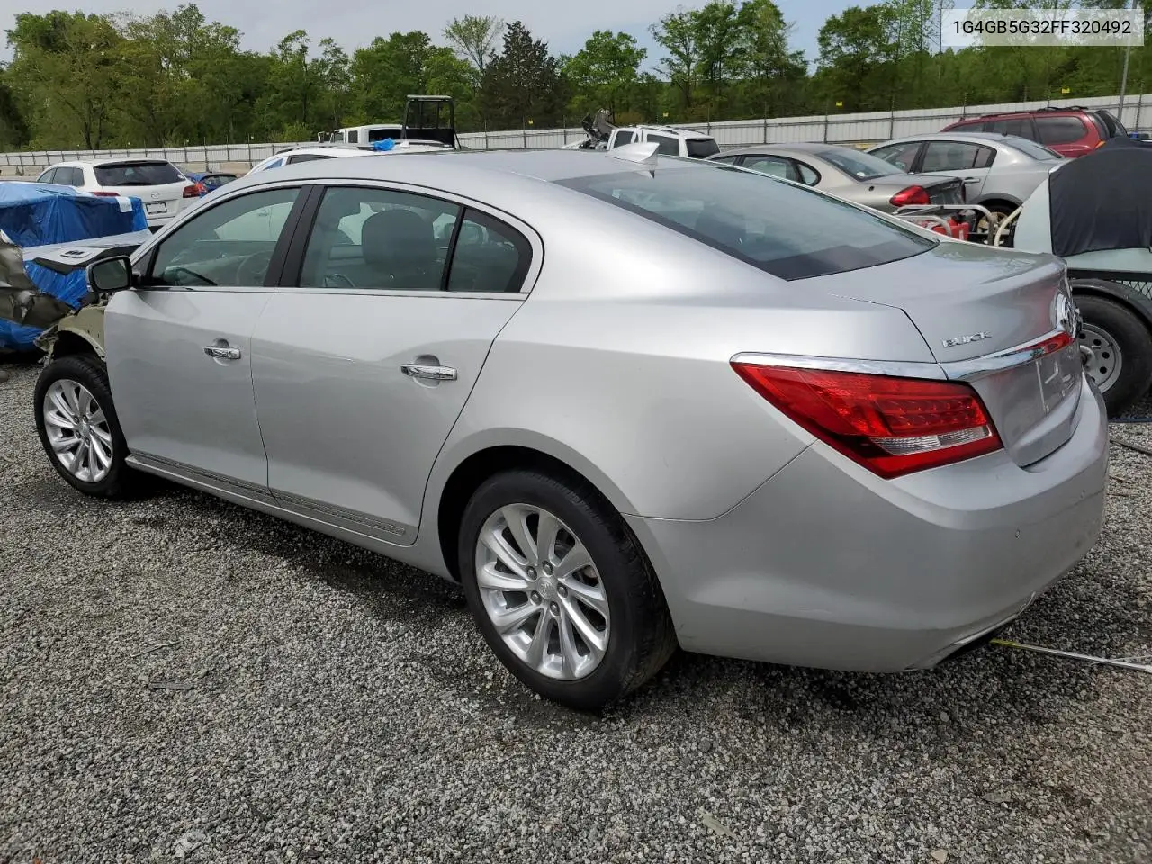2015 Buick Lacrosse VIN: 1G4GB5G32FF320492 Lot: 53172335