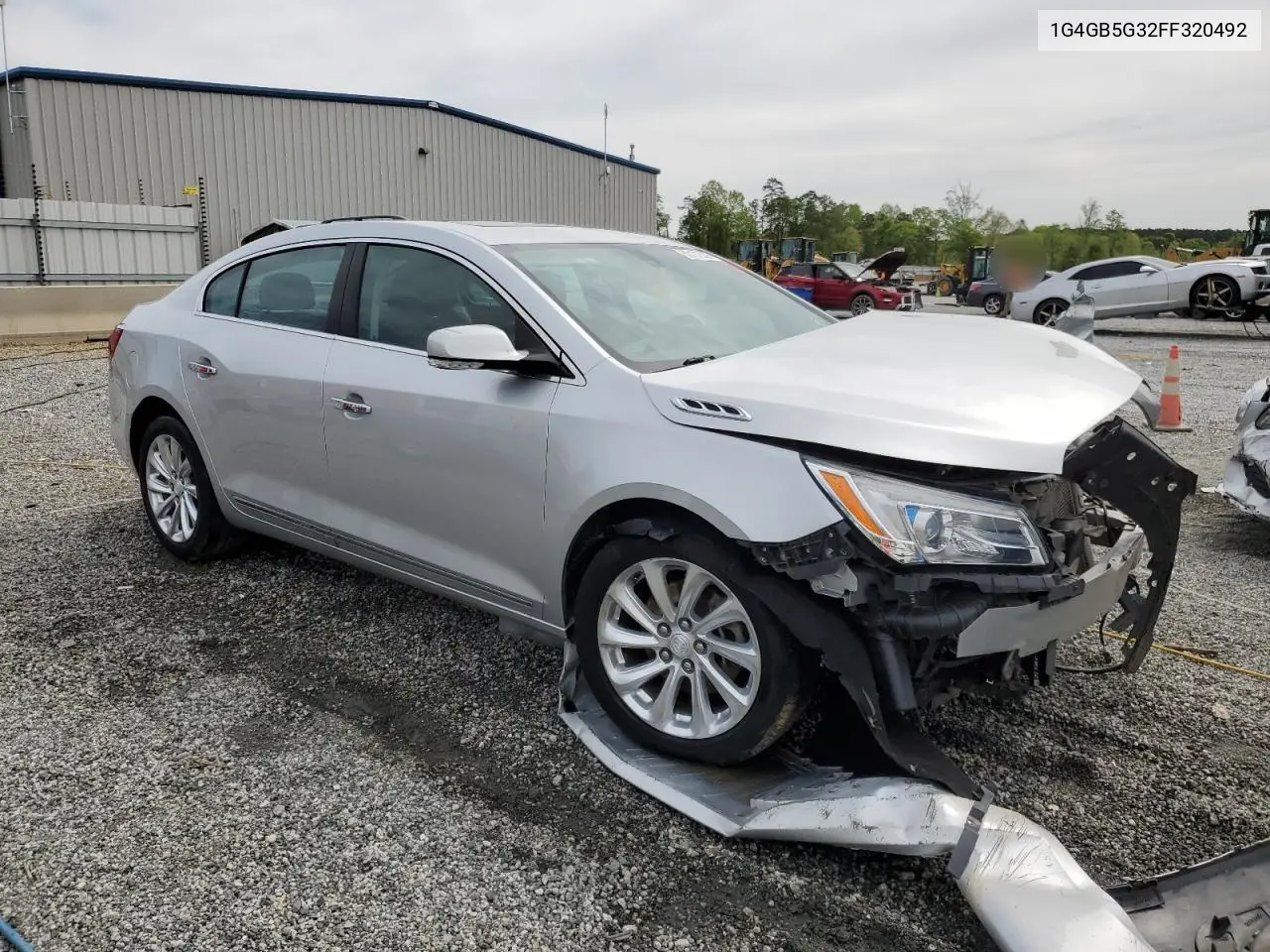 2015 Buick Lacrosse VIN: 1G4GB5G32FF320492 Lot: 53172335